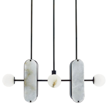 Maradona 8 Light 38" Wide LED Linear Pendant