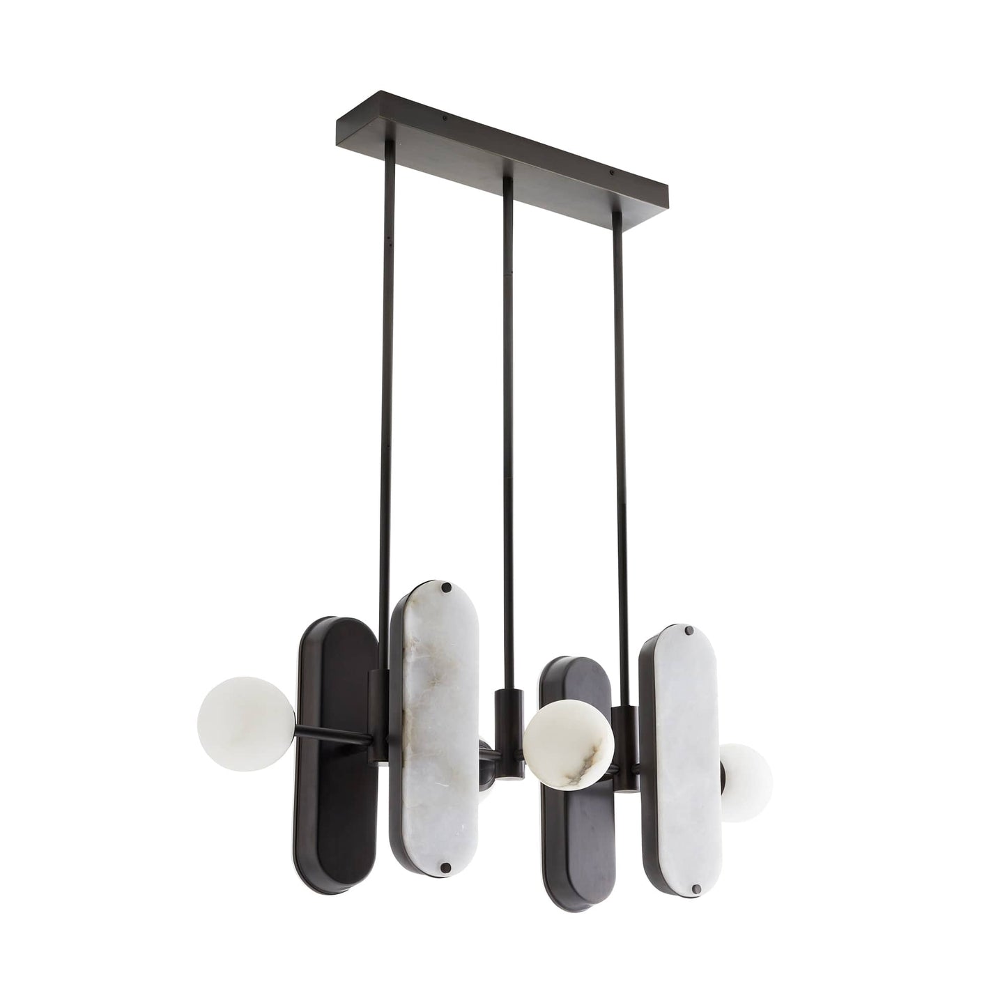 Maradona 8 Light 38" Wide LED Linear Pendant