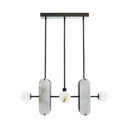 Maradona 8 Light 38" Wide LED Linear Pendant