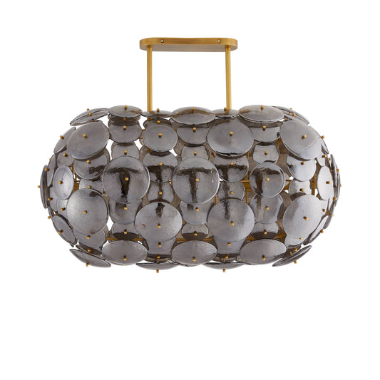 Nebula 8 Light 42" Wide Linear Chandelier