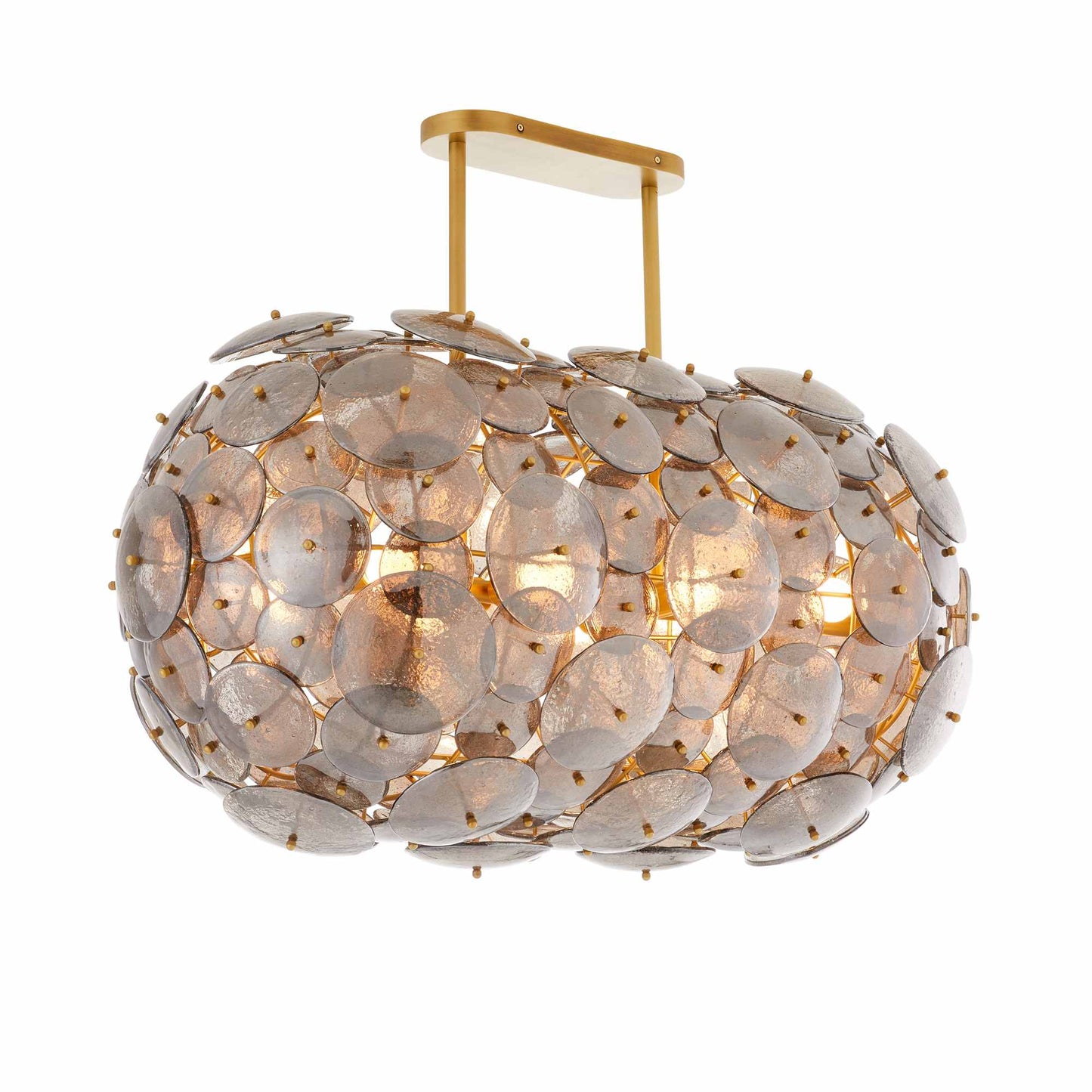 Nebula 8 Light 42" Wide Linear Chandelier