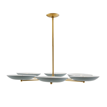Arteriors Griffith 6 Light 40" Wide Commercial Chandelier