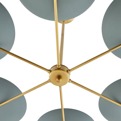 Griffith 6 Light 40" Wide Commercial Chandelier