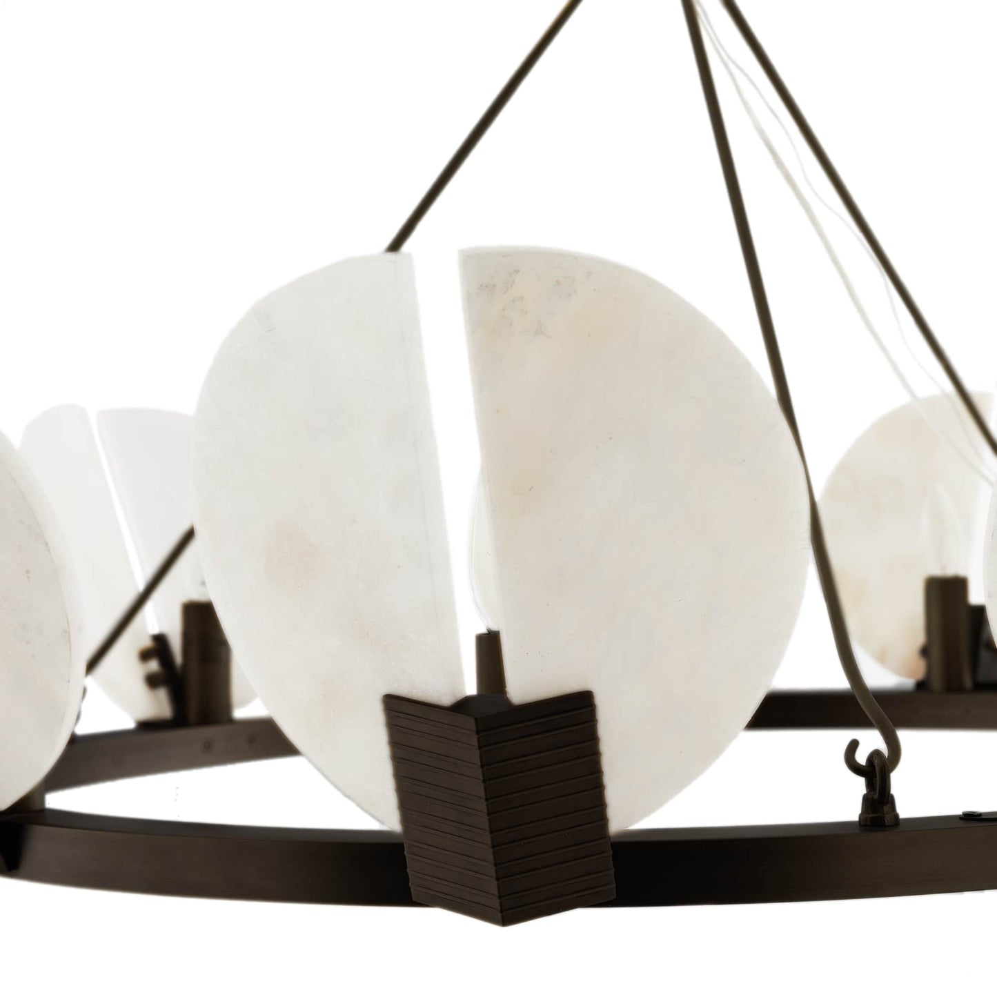 Sierra 9 Light 40" Wide Commercial Ring Chandelier - English Bronze