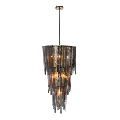 Arteriors Raine 7 Light 21" Wide Commercial Waterfall Chandelier