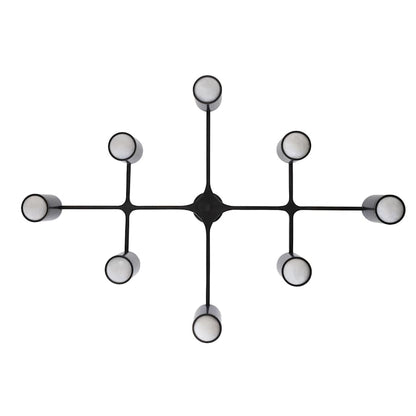 Arteriors Loryn Flush Mount 8 Light 46" Wide Semi-Flush Ceiling Fixture / Converts to Pendant