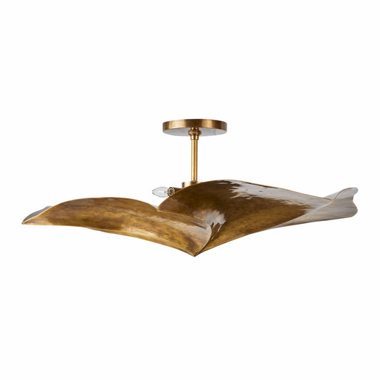 Daniella 3 Light 34" Wide Semi-flush Ceiling Fixture