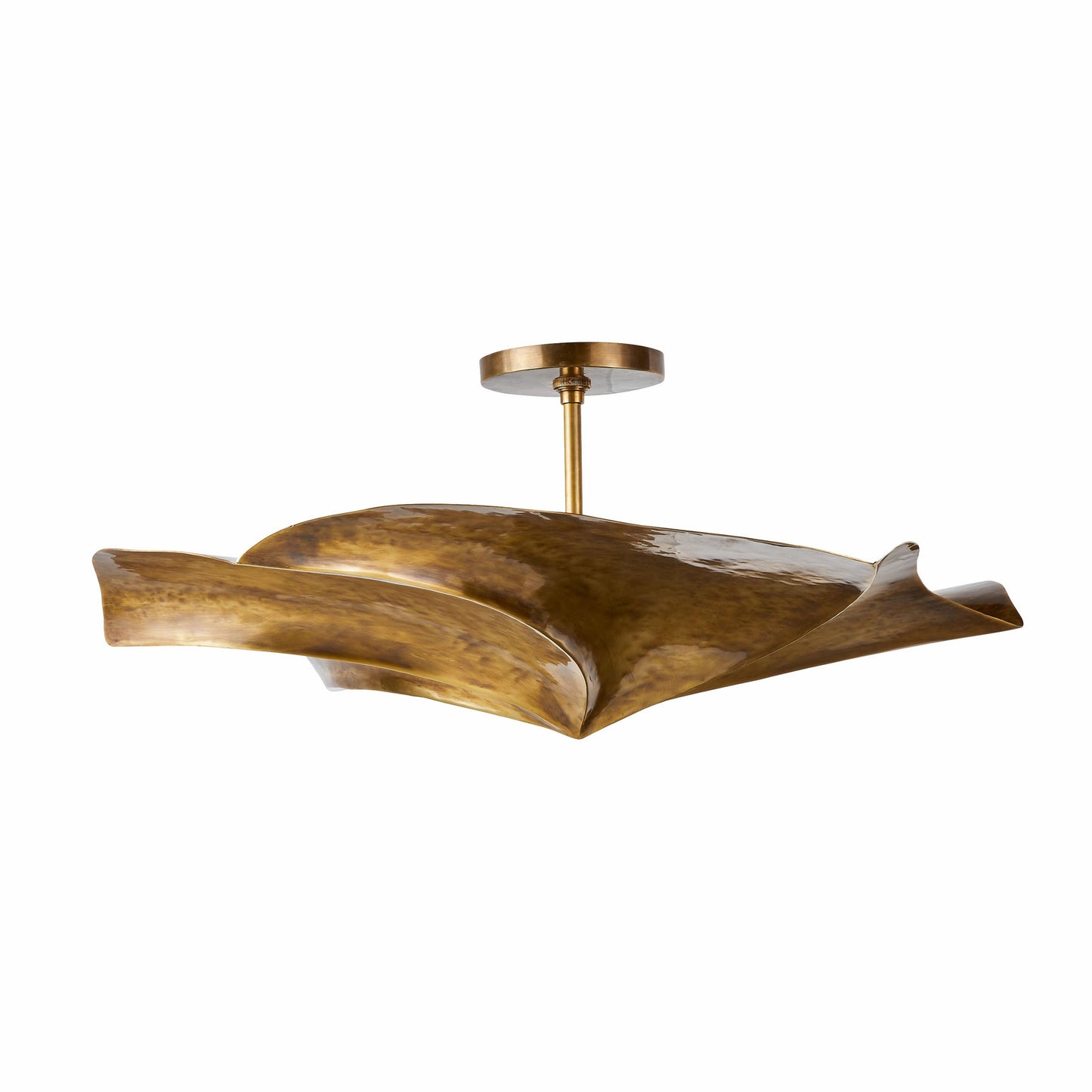 Daniella 3 Light 34" Wide Semi-flush Ceiling Fixture