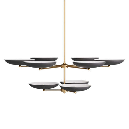 Arteriors Griffith 9 Light 52" Wide Chandelier