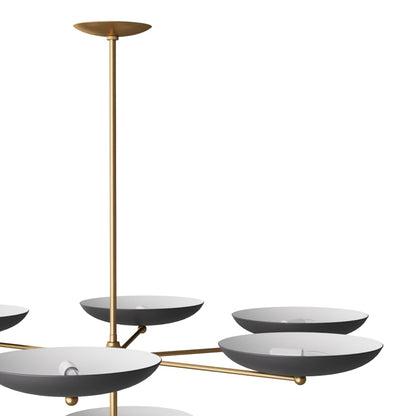 Arteriors Griffith 9 Light 52" Wide Chandelier