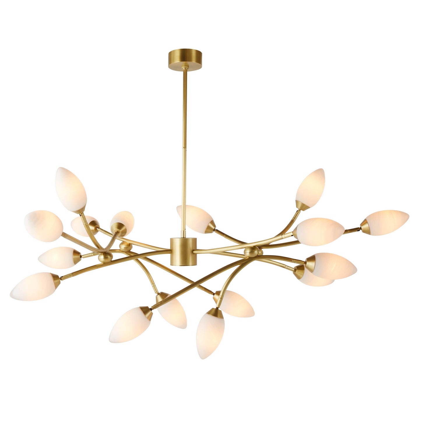 Ember 16 Light 34" Wide Candle Style Chandelier