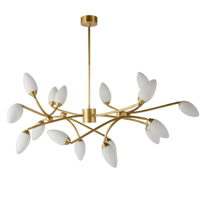 Ember 16 Light 34" Wide Candle Style Chandelier