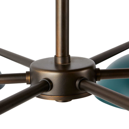 Evansville 6 Light 42" Wide Chandelier