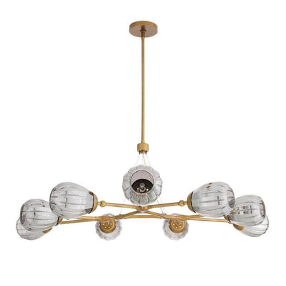Arteriors Smyth 9 Light 54" Wide Chandelier