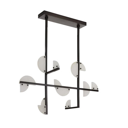 Arteriors Nova Chandelier 40" Wide Abstract Chandelier