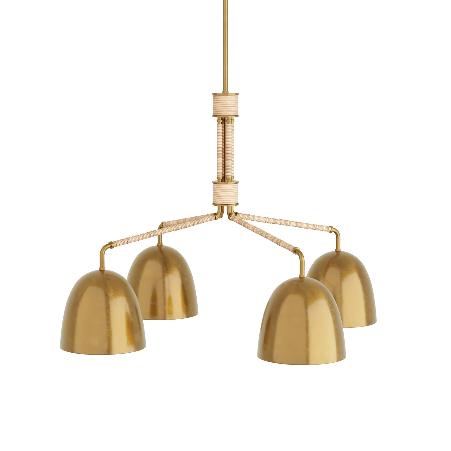 4 Light 41" Wide Chandelier