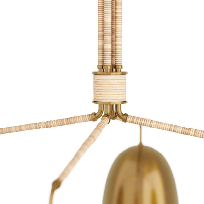 4 Light 41" Wide Chandelier