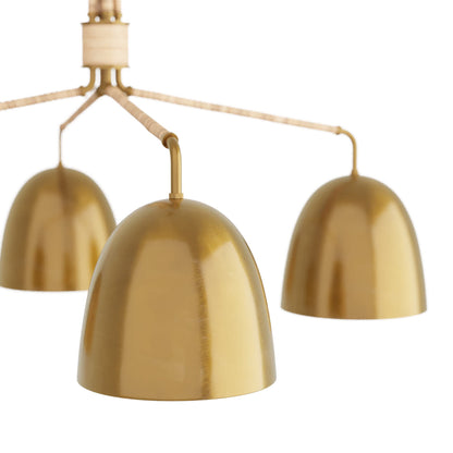 4 Light 41" Wide Chandelier