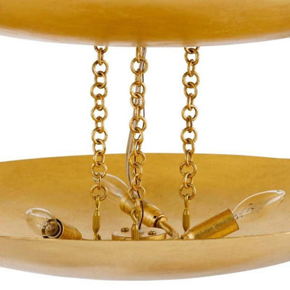 Arteriors Florko 6 Light 42" Wide Abstract Chandelier