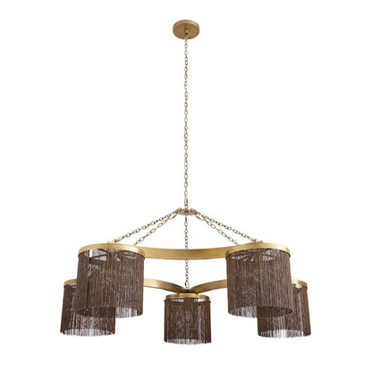 Arteriors Langston Chandelier 5 Light 46" Wide Chandelier