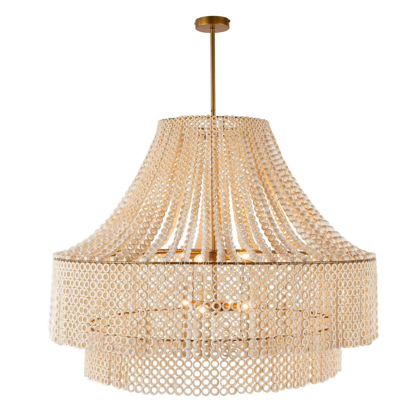 Hannie 8 Light 46" Wide Empire Chandelier with Shade