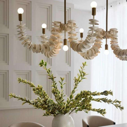 Arteriors Kalama 8 Light 57" Wide Linear Chandelier