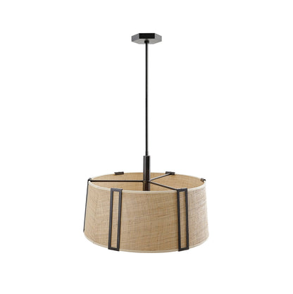 Amida 3 Light 29" Wide Drum Chandelier