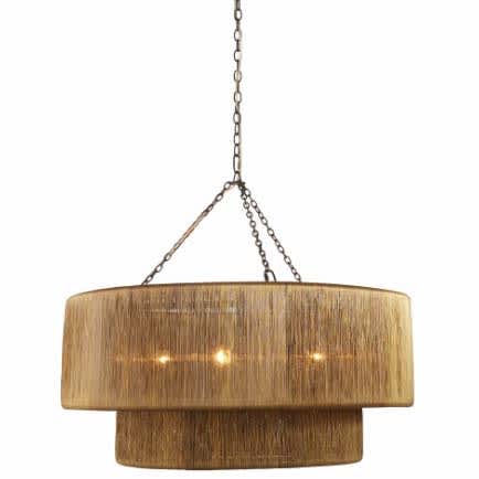Creighton 3 Light 35" Wide Ring Chandelier