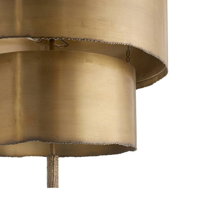 Arteriors Leonardo Chandelier 4 Light 28" Wide Drum Chandelier