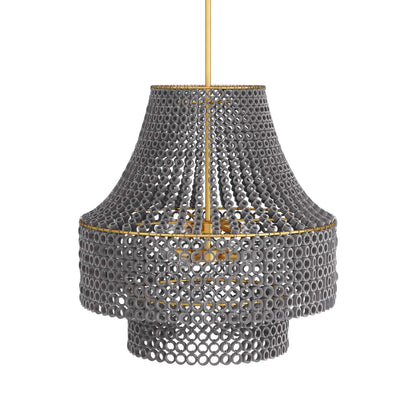 Hannie 8 Light 29" Wide Chandelier