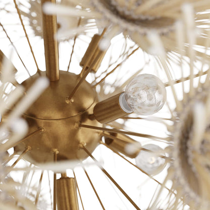 8 Light 33" Wide Chandelier