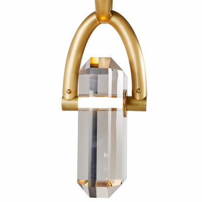 Arteriors Estate 8" Wide Crystal Mini Pendant