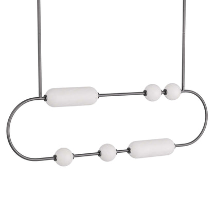 49" Wide LED Linear Chandelier
