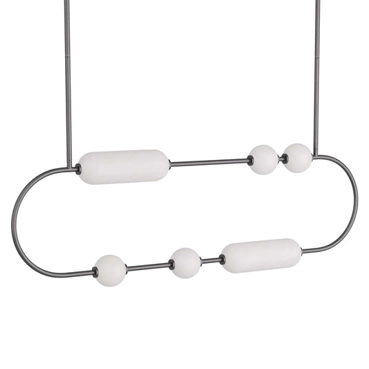 49" Wide LED Linear Chandelier