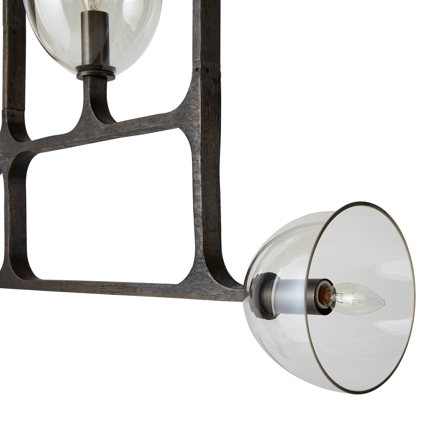 Dillon 4 Light 8" Wide Linear Chandelier