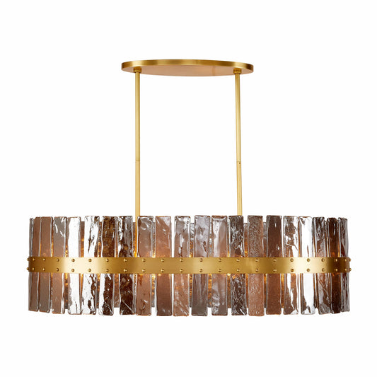Sinclair 8 Light 42" Wide Linear Chandelier