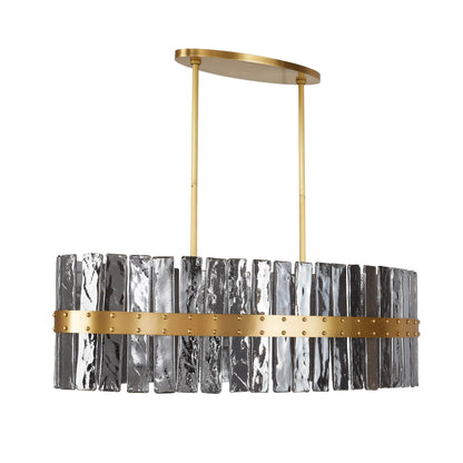 Sinclair 8 Light 42" Wide Linear Chandelier