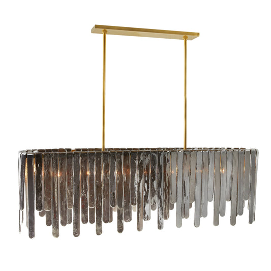 Leighton 7 Light 52" Wide Linear Chandelier