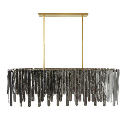Arteriors Leighton 7 Light 52" Wide Linear Chandelier
