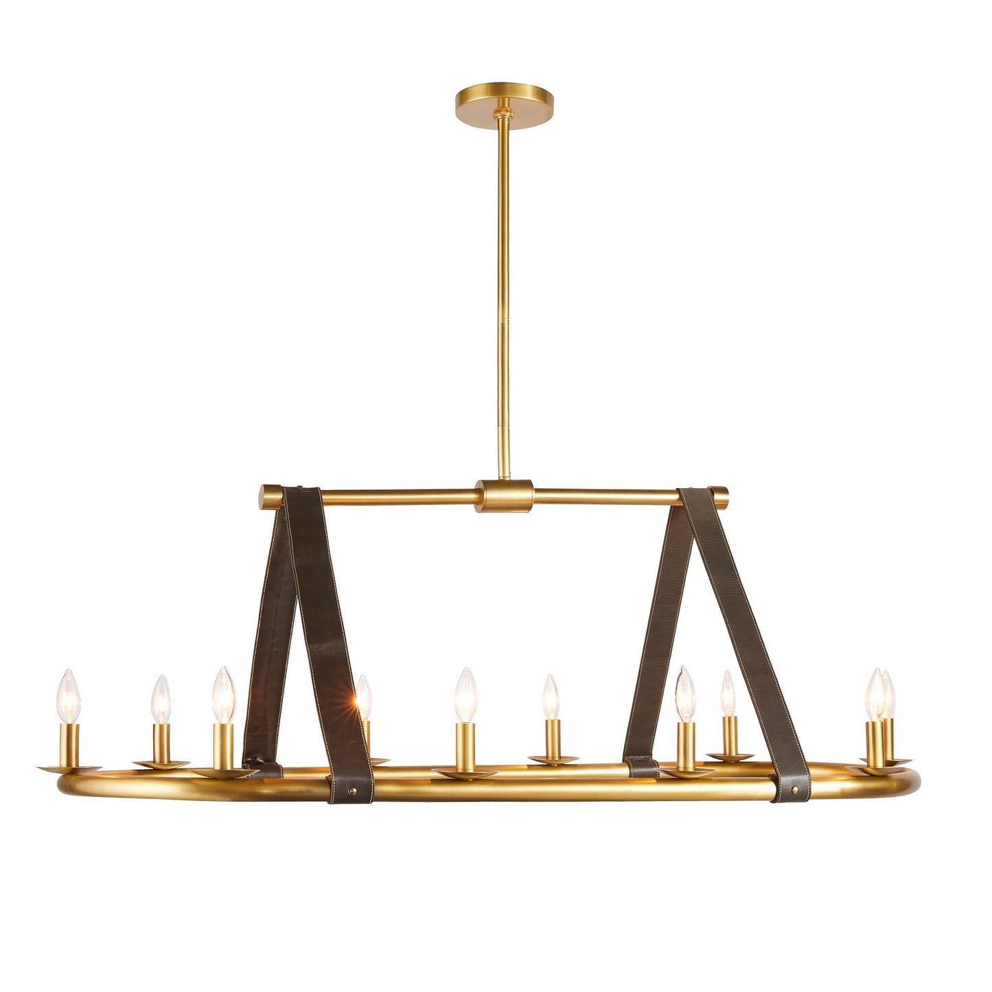 Englewood 10 Light 52" Wide Linear Chandelier