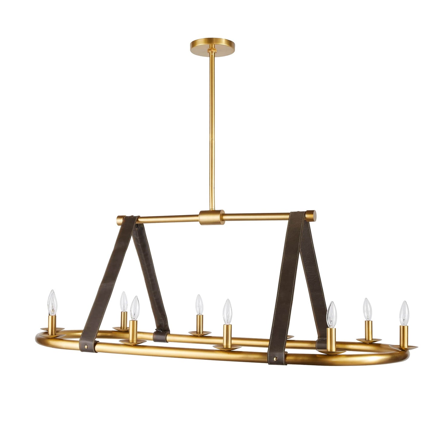 Englewood 10 Light 52" Wide Linear Chandelier