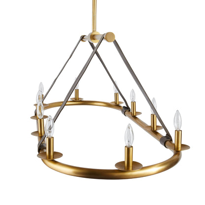 Englewood 10 Light 52" Wide Linear Chandelier