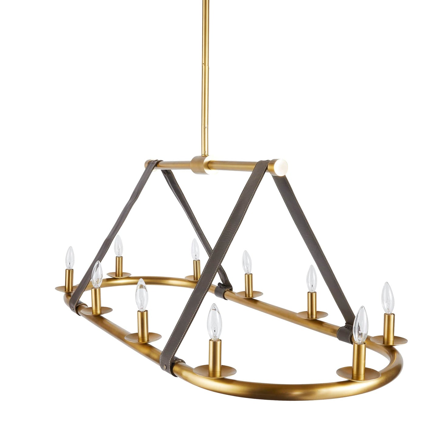 Englewood 10 Light 52" Wide Linear Chandelier