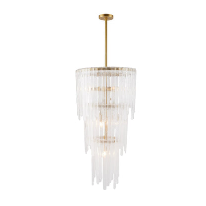 Raine 7 Light 21" Wide Waterfall Chandelier