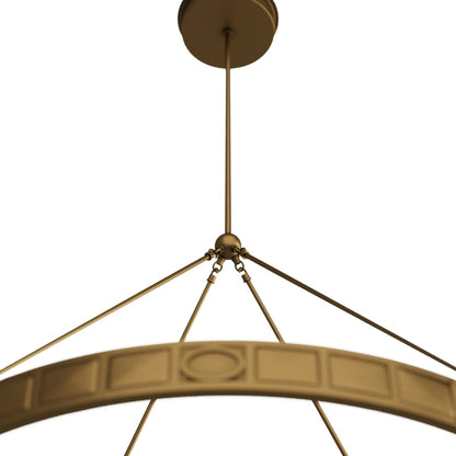 Arteriors Empire 39" Wide LED Ring Chandelier