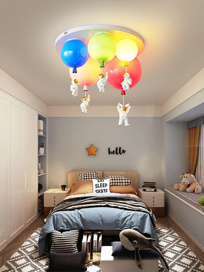 Astro Balloon Adventure Kids Ceiling Light