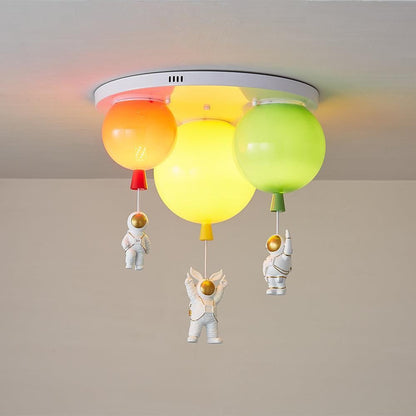 Astro Balloon Adventure Kids Ceiling Light