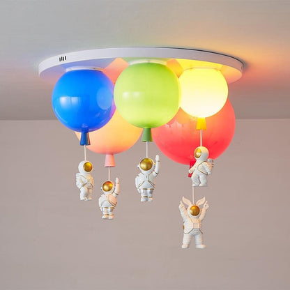 Astro Balloon Adventure Kids Ceiling Light