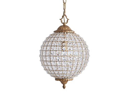 Aurora Crystal Sphere Chandelier