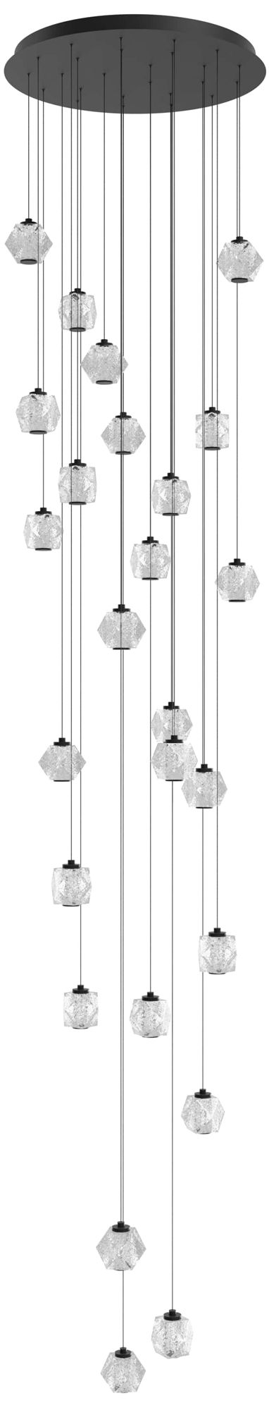Avenue Lighting Beluga Collection 203.125" Black